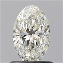 Diamante Natural 0.71 quilates, Ovalado , Color I, claridad VVS1 y certificado GIA