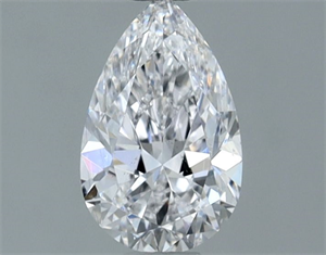 Picture of Natural Diamond 0.50 Carats, Pear with  Cut, E Color, VS2 Clarity and Certified by GIA