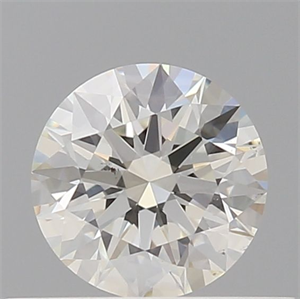 Picture of Natural Diamond 0.43 Carats, Round with Excellent Cut, I Color, SI1 Clarity and Certified by GIA