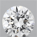Del inventario de diamantes de laboratorio, 1.50 quilates, Redondo , Color D, claridad VVS2 y certificado IGI