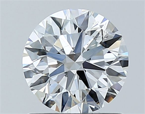 Picture of Natural Diamond 0.90 Carats, Round with Excellent Cut, E Color, SI2 Clarity and Certified by GIA