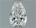 Natural Diamond 0.60 Carats, Pear with  Cut, I Color, VS2 Clarity and Certified by GIA