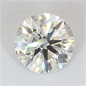 Lab Grown Diamond 1.54 Carats, Round with Ideal Cut, I Color, VS2 Clarity and Certified by IGI