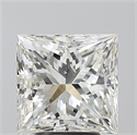 Diamante Natural 4.05 quilates, Princesa , Color I, claridad SI2 y certificado GIA