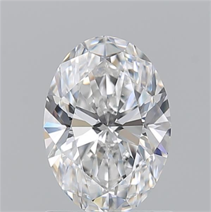 Picture of Natural Diamond 1.20 Carats, Oval with  Cut, E Color, VVS2 Clarity and Certified by GIA