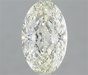 Picture of Natural Diamond 1.01 Carats, Oval with  Cut, H Color, VVS2 Clarity and Certified by IGI