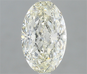Picture of Natural Diamond 1.01 Carats, Oval with  Cut, H Color, VVS2 Clarity and Certified by IGI
