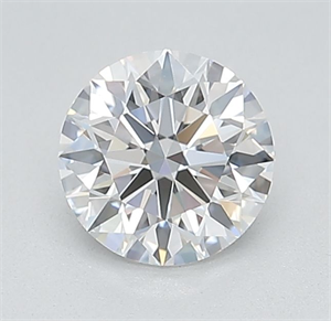 Picture of Lab Grown Diamond 1.07 Carats, Round with Ideal Cut, D Color, VVS1 Clarity and Certified by IGI
