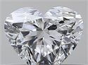 Natural Diamond 0.40 Carats, Heart with  Cut, E Color, VS2 Clarity and Certified by GIA