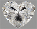 Natural Diamond 1.90 Carats, Heart with  Cut, F Color, VS2 Clarity and Certified by GIA