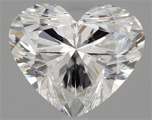 Picture of Natural Diamond 1.90 Carats, Heart with  Cut, F Color, VS2 Clarity and Certified by GIA