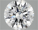 Lab Grown Diamond 3.10 Carats, Round with Ideal Cut, E Color, VVS2 Clarity and Certified by IGI