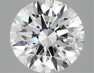 Picture of Lab Grown Diamond 3.10 Carats, Round with Ideal Cut, E Color, VVS2 Clarity and Certified by IGI