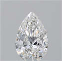 Natural Diamond 1.27 Carats, Pear with  Cut, G Color, IF Clarity and Certified by GIA
