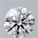 Diamante Natural 0.80 quilates, Redondo , Color D, claridad SI1 y certificado GIA