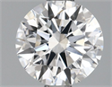 Lab Grown Diamond 1.09 Carats, Round with Ideal Cut, D Color, VS1 Clarity and Certified by IGI