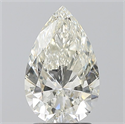 Diamante Natural 2.01 quilates, De pera , Color J, claridad SI2 y certificado GIA