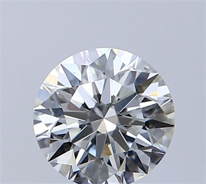 Foto Diamante Natural 0.71 quilates, Redondo , Color H, claridad SI1 y certificado GIA de