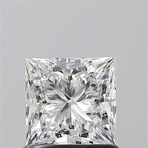 Foto Diamante Natural 1.01 quilates, Princesa , Color F, claridad VS1 y certificado GIA de