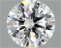 Del inventario de diamantes de laboratorio, 2.58 quilates, Redondo , Color G, claridad VVS2 y certificado IGI