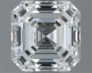 Picture of Natural Diamond 1.00 Carats, Asscher with  Cut, G Color, VVS1 Clarity and Certified by IGI
