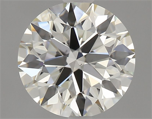 Picture of Natural Diamond 1.31 Carats, Round with Excellent Cut, L Color, VS2 Clarity and Certified by GIA