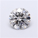 Lab Grown Diamond 1.60 Carats, Round with Ideal Cut, F Color, VS1 Clarity and Certified by IGI