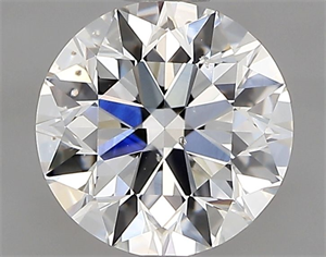 Picture of Natural Diamond 0.80 Carats, Round with Excellent Cut, H Color, SI1 Clarity and Certified by GIA