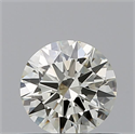 Diamante Natural 0.50 quilates, Redondo , Color M, claridad IF y certificado GIA