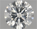 Natural Diamond 0.80 Carats, Round with Very Good Cut, J Color, SI2 Clarity and Certified by GIA