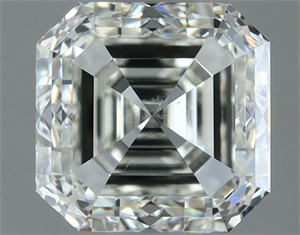 Picture of Natural Diamond 1.00 Carats, Asscher with  Cut, I Color, SI1 Clarity and Certified by IGI