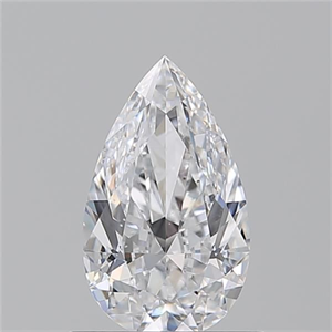Foto Diamante Natural 0.70 quilates, De pera , Color D, claridad SI1 y certificado GIA de