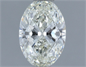 Diamante Natural 0.80 quilates, Ovalado , Color J, claridad IF y certificado IGI
