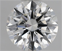 Lab Grown Diamond 1.50 Carats, Round with Ideal Cut, E Color, VVS2 Clarity and Certified by IGI