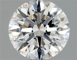 Picture of Natural Diamond 0.80 Carats, Round with Excellent Cut, F Color, IF Clarity and Certified by GIA