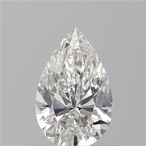Picture of Natural Diamond 0.70 Carats, Pear with  Cut, H Color, VS2 Clarity and Certified by GIA