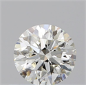 Diamante Natural 0.52 quilates, Redondo , Color J, claridad IF y certificado GIA