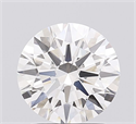 Del inventario de diamantes de laboratorio, 1.51 quilates, Redondo , Color F, claridad VVS2 y certificado IGI