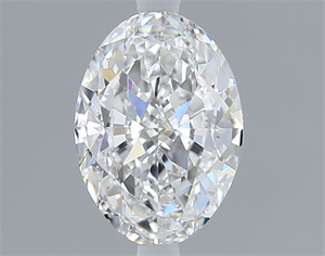 Picture of Natural Diamond 0.70 Carats, Oval with  Cut, D Color, IF Clarity and Certified by GIA