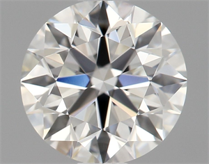Picture of Natural Diamond 0.76 Carats, Round with Excellent Cut, F Color, IF Clarity and Certified by IGI