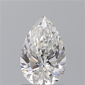 Picture of Natural Diamond 1.02 Carats, Pear with  Cut, G Color, SI1 Clarity and Certified by GIA