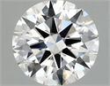 Del inventario de diamantes de laboratorio, 0.97 quilates, Redondo , Color F, claridad VS1 y certificado IGI
