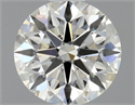 Diamante Natural 0.61 quilates, Redondo , Color I, claridad VS2 y certificado GIA