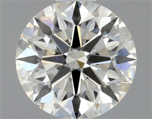 Foto Diamante Natural 0.61 quilates, Redondo , Color I, claridad VS2 y certificado GIA de