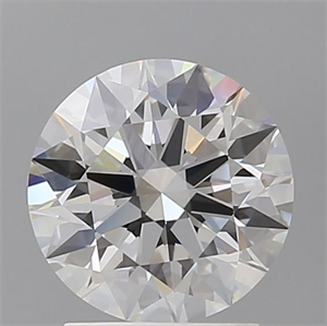 Picture of Lab Grown Diamond 2.07 Carats, Round with Ideal Cut, E Color, VVS2 Clarity and Certified by IGI