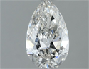 Diamante Natural 0.60 quilates, De pera , Color I, claridad VVS1 y certificado GIA