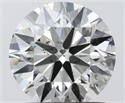 Natural Diamond 1.20 Carats, Round with Excellent Cut, I Color, SI1 Clarity and Certified by IGI
