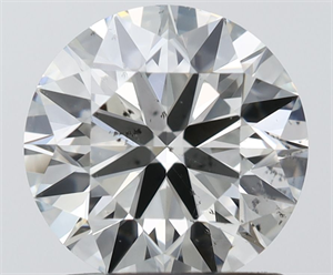 Picture of Natural Diamond 1.20 Carats, Round with Excellent Cut, I Color, SI1 Clarity and Certified by IGI