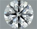 Diamante Natural 0.55 quilates, Redondo , Color H, claridad VVS1 y certificado IGI