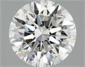 Del inventario de diamantes de laboratorio, 2.10 quilates, Redondo , Color E, claridad VS1 y certificado IGI